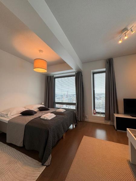 Kotimaailma Apartments - Upea yläkerroksen studio - Itsenäisyydenkatu, Тампере