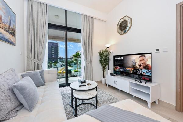 A la foto es mostra l'objecte Bloomfields 1BR - Azizi Riveria 47 - Meydan situat a la ciutat de Dubai.