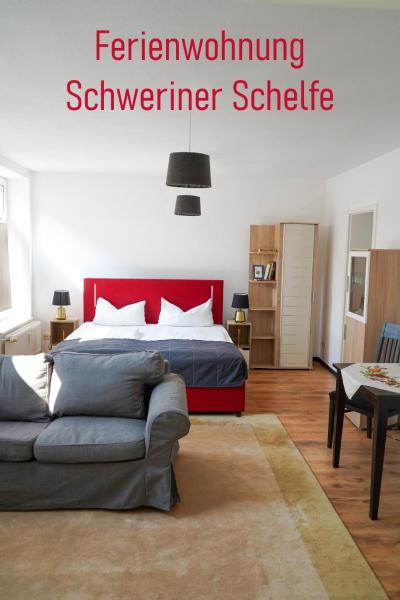 A la foto es mostra l'objecte Ferienwohnung Schweriner Schelfe, Altstadt situat a la ciutat de Schwerin.
