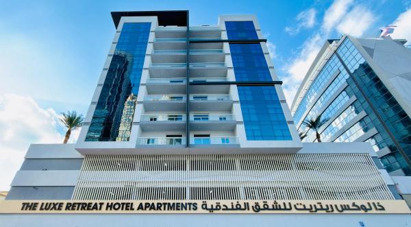 A la foto es mostra l'objecte The Luxe Retreat Hotel Apartments situat a la ciutat de Dubai.