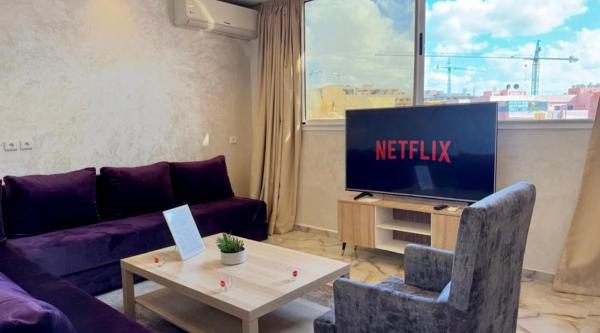 84m2 Apartment 2 Bedrooms 2 Bathrooms Elevator Self Check-in - Marrakesh