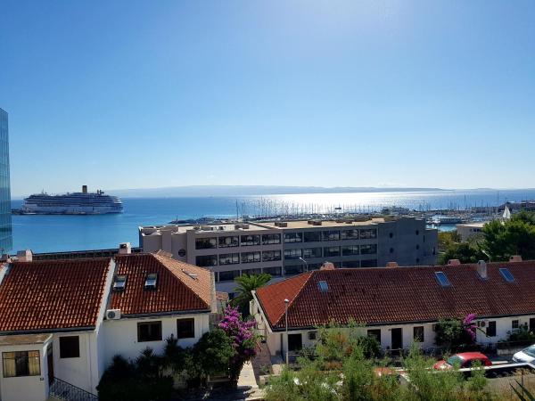 På billedet ses objektet Apartments Kike&Ana beliggende i byen Split.