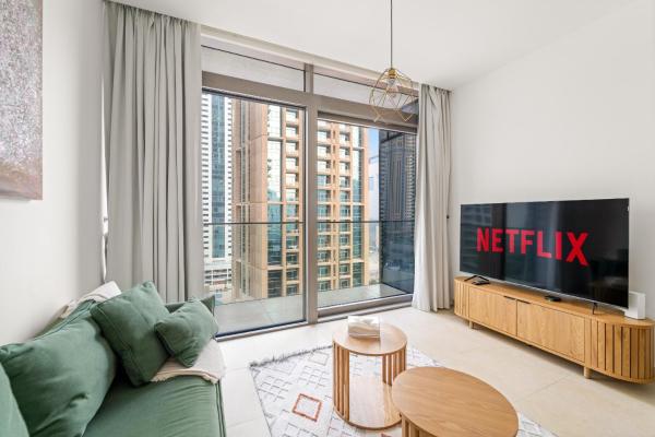 A la foto es mostra l'objecte VayK - Lovely 1BR in Central Dubai Marina situat a la ciutat de Dubai.