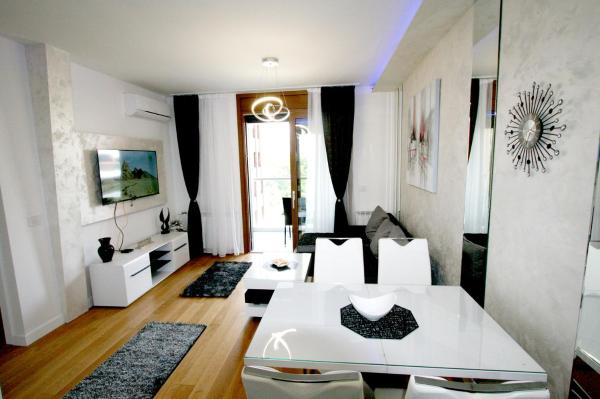 På billedet ses objektet Apartment Una Petica beliggende i byen Beograd.