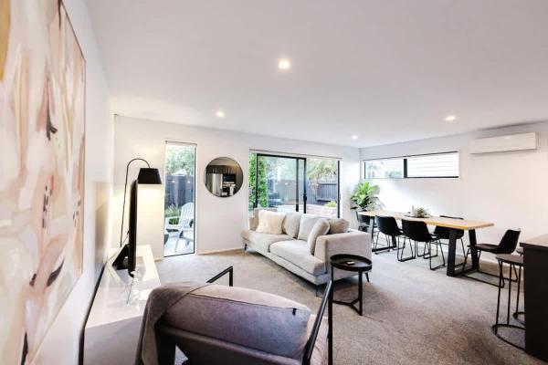 Monochrome House - Cbd, Firepit, Free Parking - Christchurch