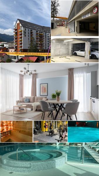 Joy Garden Apartment - Free Private Parking - Wellness Jacuzzi SPA, Sinaia