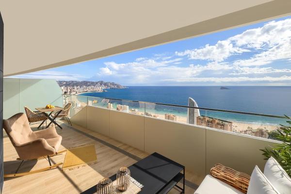 Sea View, 30th Floor, Garage, Heated Pool, Ac - Benidorm