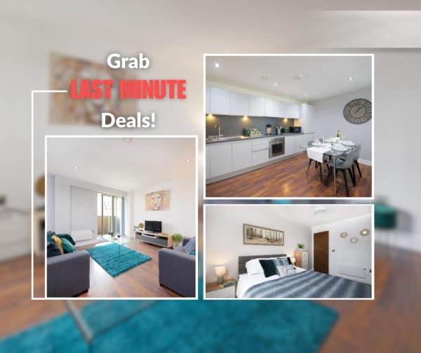 Last-minute Offer L Exclusive Deal On 2-bed, 2-bath For 4! L Manchester City Loft By Hedgerow - Manchester