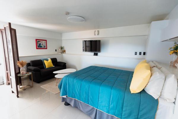 På billedet ses objektet Bayside Paradise Apartment, minutes from the beach beliggende i byen Guana Bay.