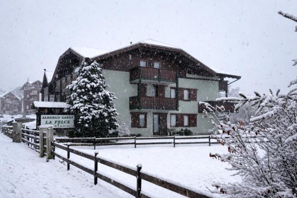 På billedet ses objektet Chalet La Felce beliggende i byen Carisolo.