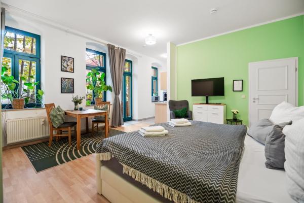 A la foto es mostra l'objecte GREENs - ruhige schöne 1RWhg gut gelegen mit Balkon situat a la ciutat de Dresden.