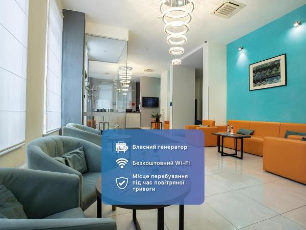 A la foto es mostra l'objecte Raziotel Kyiv Yamska situat a la ciutat de Kíev.