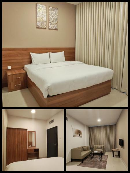 På billedet ses objektet Al Khaleej Plaza Furnished Hotel Apartments beliggende i byen Ajman.