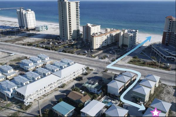 Prime True Blue Walk To Beach Pool Pets Near The Hangout Parking - Gulf Shores, AL