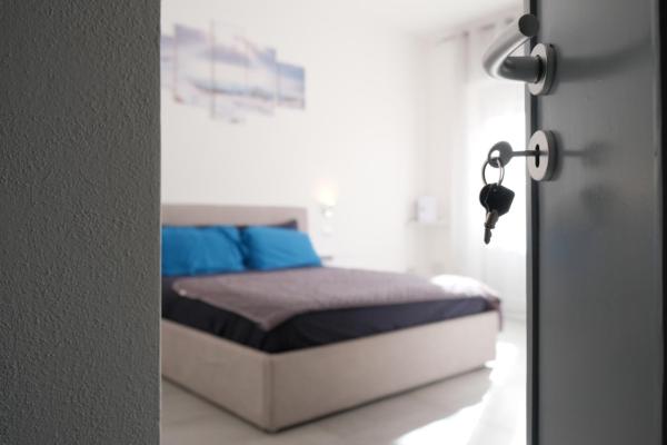 Na fotografii je vidět objekt B&B a due passi dal centro nacházející se ve městě Castelsardo.