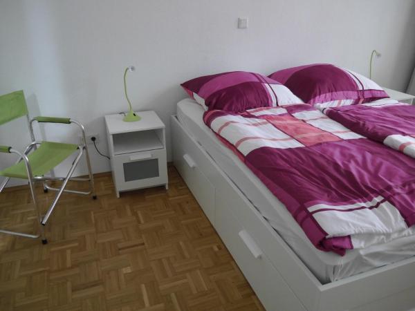 Na fotografii je vidět objekt Schöne Ferien und Messewohnung Nähe Düsseldorf und Köln nacházející se ve městě Haan.