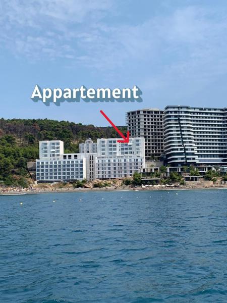 A la foto es mostra l'objecte Ocean View Beach Apartment situat a la ciutat de Mali i Rencit.