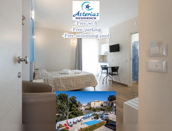 Op de foto is het object Asterias Residence - Rooms & SPA te zien, gelegen in de stad Pizzo.