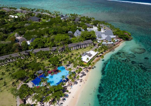 På bilden syns objektet Shangri-La Yanuca Island, Fiji som ligger i staden Voua.