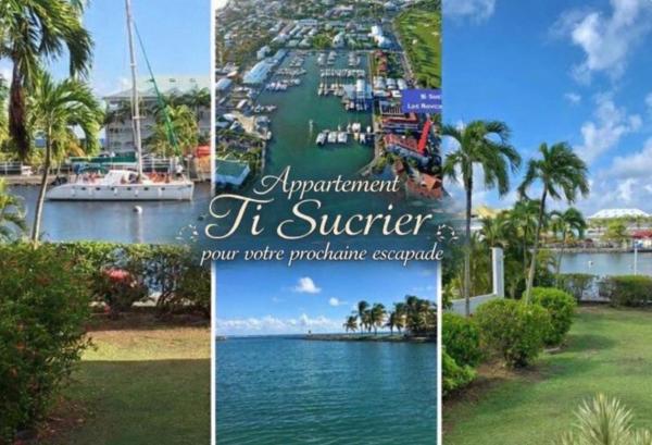 Ti Sucrier Vue Marina Résidence Avec Piscine - Guadeloupe