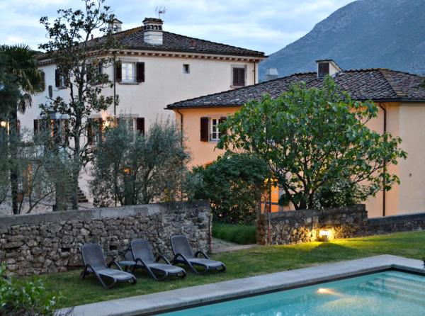 Auf dem Foto ist das Objekt Hotel Albergo Villa Marta in der Stadt Lucca zu sehen.