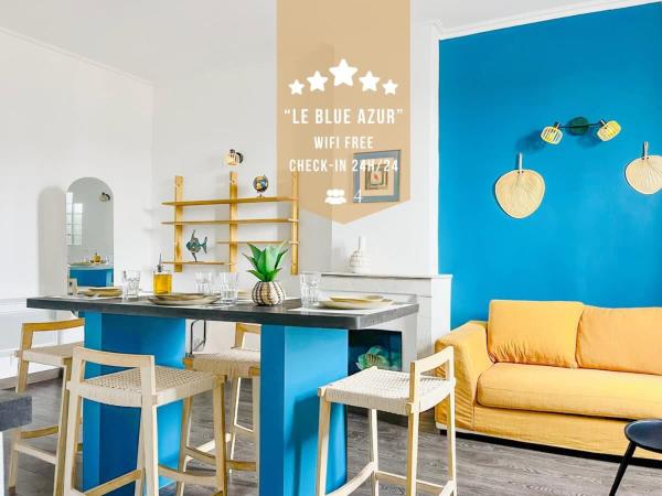 Le Blueazur - Proche Palais Centre Cannes - 칸