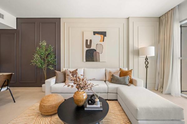 A la foto es mostra l'objecte Silkhaus Vacation Homes 1BDR Executive Stay in Radiant Heights situat a la ciutat de Mushayrib.