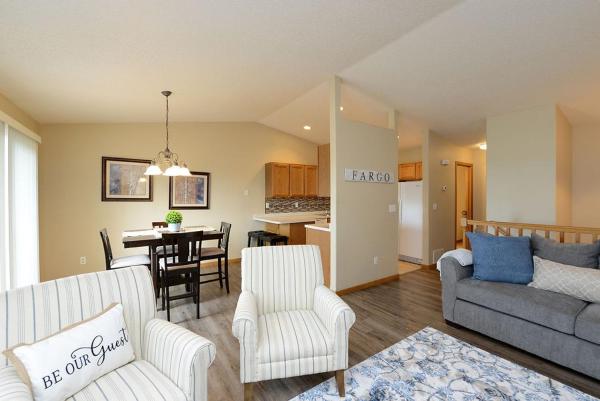 Updated Twin Home Near Sanford Medical Center - North Dakota