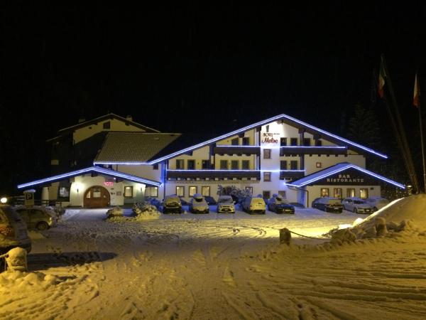 På billedet ses objektet Hotel Molino beliggende i byen Falcade.