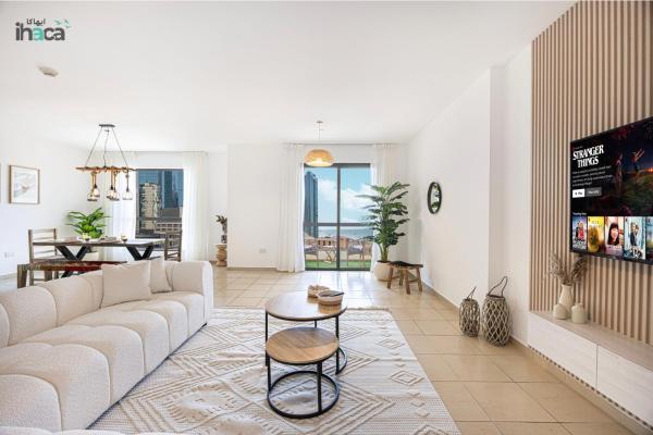 1 Br Boho Beach Ain Full Sea View Jbr 1 Min - Dubái