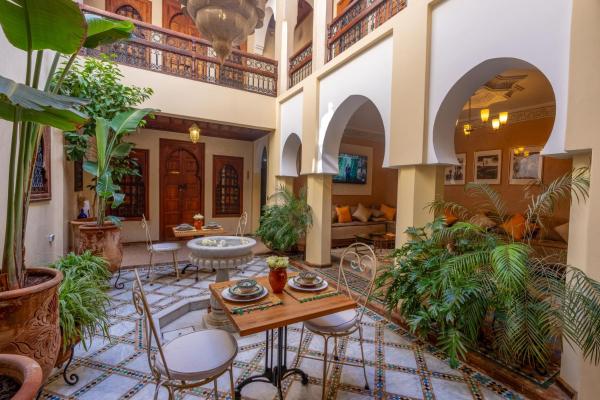 På billedet ses objektet Riad Amalia beliggende i byen Marrakech.