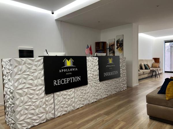 Nella foto è visibile l'oggetto Hotel Apollonia situato nella città di Fier.