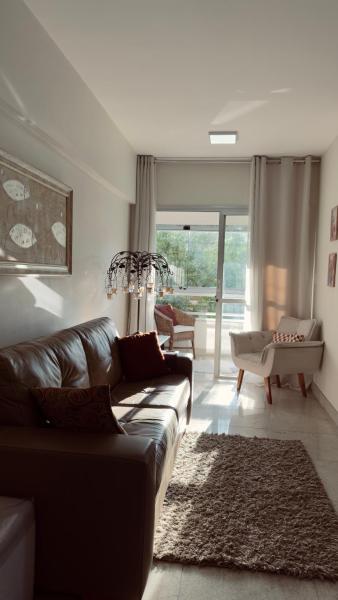 A la foto es mostra l'objecte Apartamento aconchegante à 500m da praia - Vitória situat a la ciutat de Vitória.