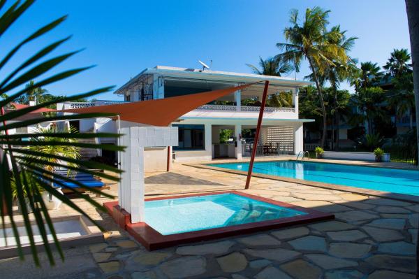 Na fotografii je vidět objekt Paradise Resort Apartments nacházející se ve městě Nyali.