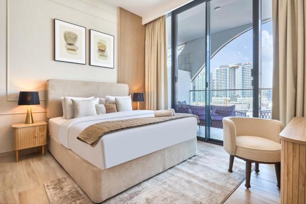 A la foto es mostra l'objecte Stylish 1BR near Miracle Garden - Oxford Gardens situat a la ciutat de Dubai.