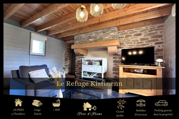 Le Refuge Kistinenn - Countryside, Garden And Forest - Arzano