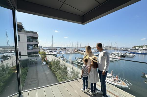 A la foto es mostra l'objecte Apartament Faltom 12 Yacht Park Premium Sea View Parking situat a la ciutat de Gdynia.