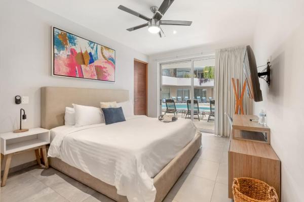 Luxury 2br 2ba, Sauna, Cinema, Rooftop Pool - Playa del Carmen