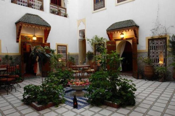 Op de foto is het object Riad Dalia te zien, gelegen in de stad Marrakesh.