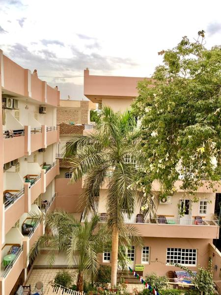 A la foto es mostra l'objecte Amon Hotel situat a la ciutat de Luxor.