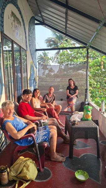 Na foto é possível ver o objeto Paradise beach homestay localizado na cidade de Alleppey.