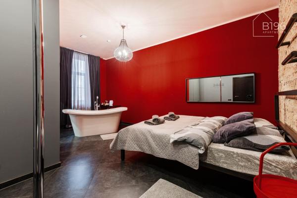 На фото показан объект ApartHotel Riga Self Registration & Check-in, расположенный в городе Рига.