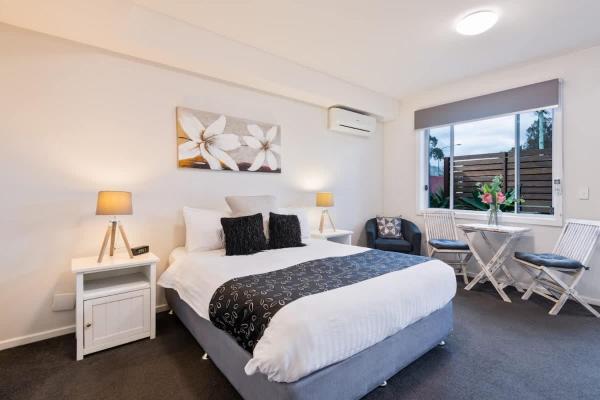 Kuvassa näkyy kohde Myola - Modern Studio on Huskisson Main Street By Nautilus Apartments Jervis Bay, joka sijaitsee kaupungissa Huskisson.