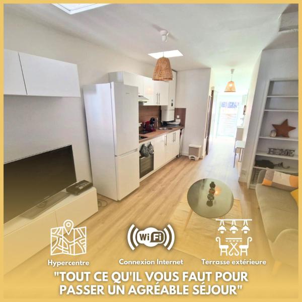 Le Nid Toulousain- T2 Cosy près de la gare Matabiau, Toulouse