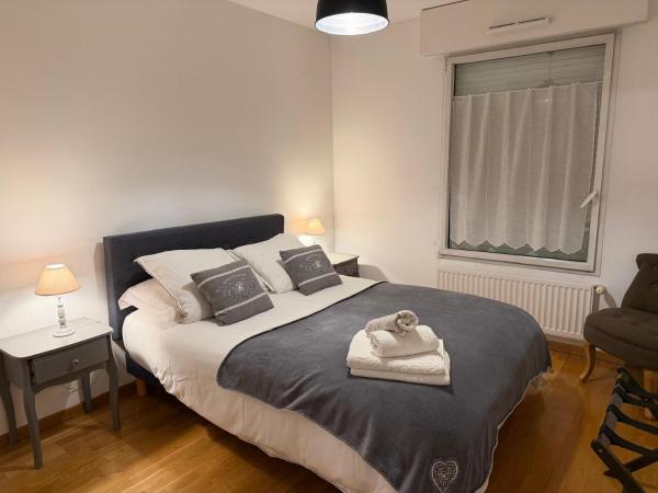Na zdjęciu widoczny jest obiekt Appartement CITY CENTER-SALLANCHES położony w mieście Sallanches.