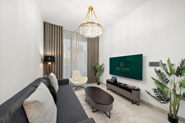 A la foto es mostra l'objecte FIRST CLASS 1BR Luxury Comfort Prime Location situat a la ciutat de Dubai.