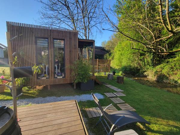 Nella foto è visibile l'oggetto La Casa du Vau - Tiny House situato nella città di Éringes.