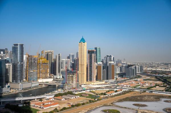 A la foto es mostra l'objecte Dubai Business Bay Luxurious Studio with Canal View and access to Lagoon Pool situat a la ciutat de Dubai.
