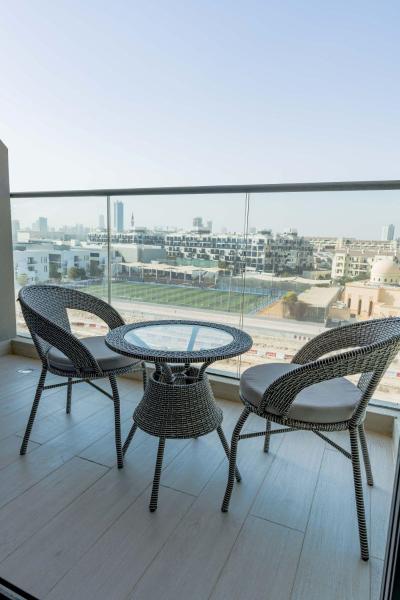 A la foto es mostra l'objecte Nasma Luxury Stays - Contemporary Calm Living Space with upscale Facilities situat a la ciutat de Dubai.