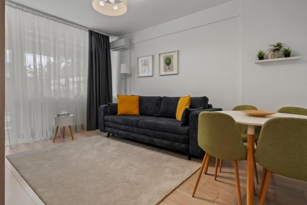 A la foto es mostra l'objecte Amazing Apartament with Garden Bucharest Airport Self check-in!! situat a la ciutat de Otopeni.